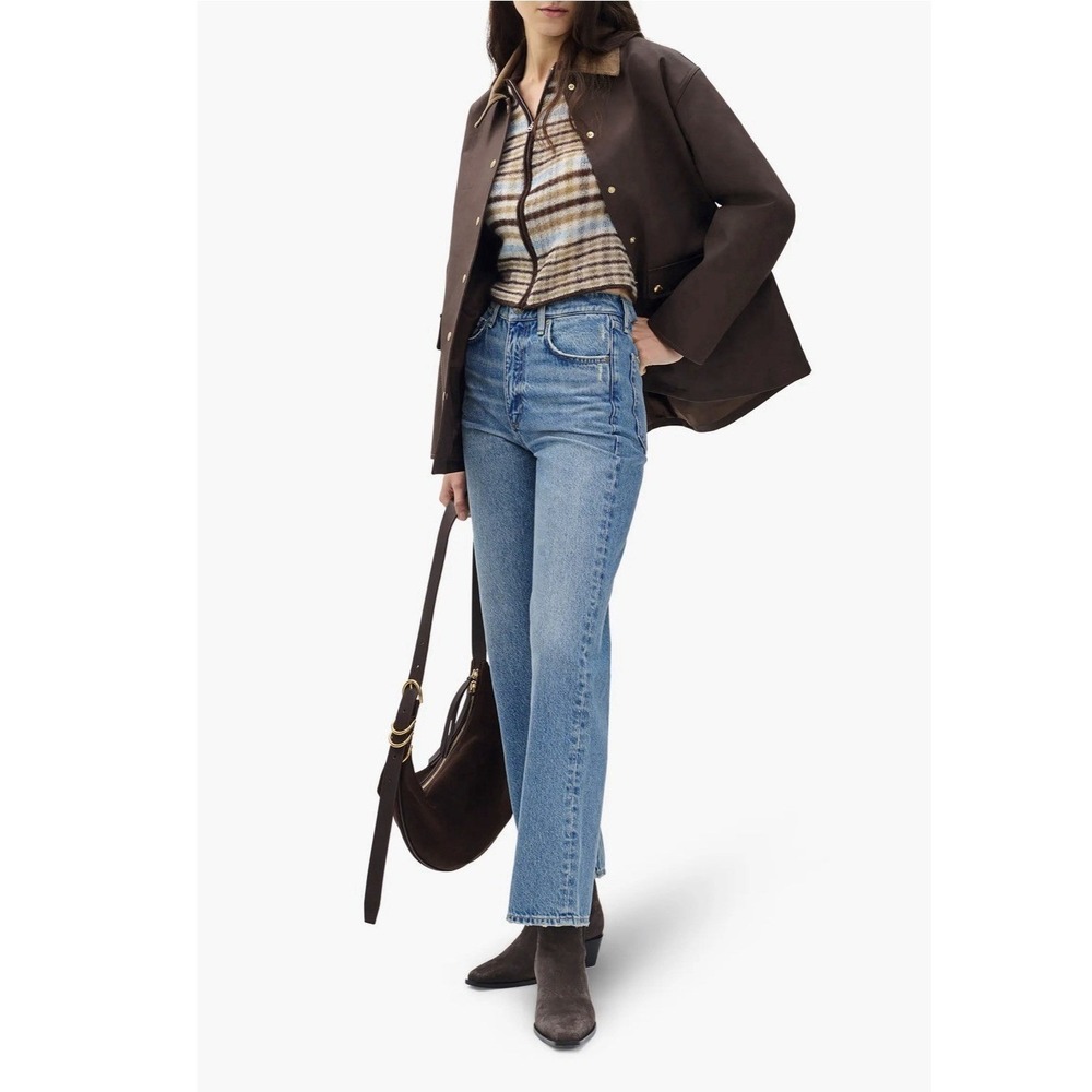 Rag & Bone Shea High Waist Relaxed Straight Leg Jeans